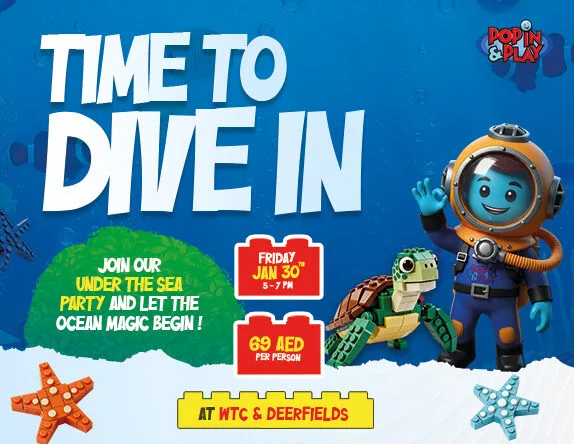 Time to Dive In – Under the Sea Party at Pop In & Play